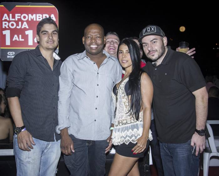 Marcos Toro, Faustino Asprilla, Claudia Patricia Fernández y Felipe Escobar Foto Cámara Lúcida.