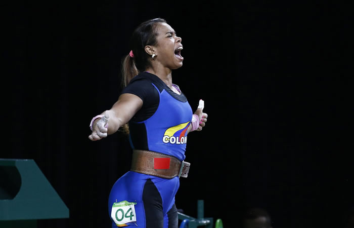 Diez medallas le habían sido hurtadas a la pesista Leidy Solís. FOTO COLPRENSA