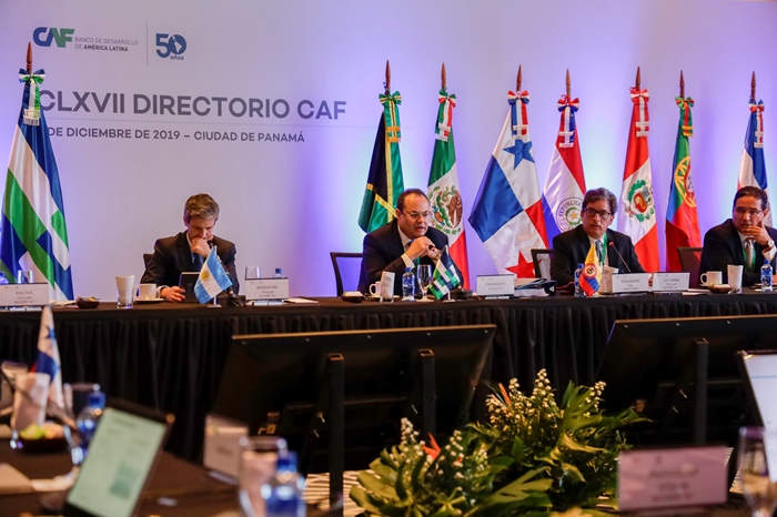 En Ciudad de Panamá sesionó el directorio del Banco de Desarrollo de América Latina, donde se aprobó el crédito para Essa. Foto Cortesía CAF