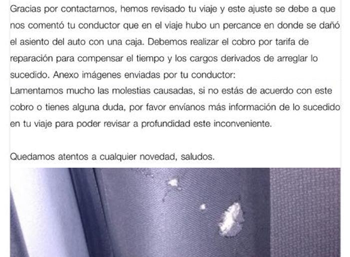 A usuaria de Uber en Cartagena le cobraron $467.695 en una carrera