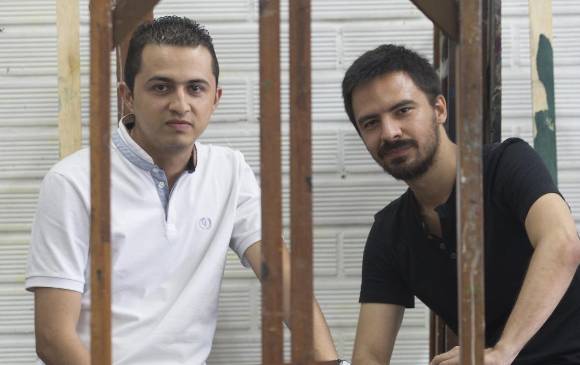 Edwin Monsalve y César Del Valle