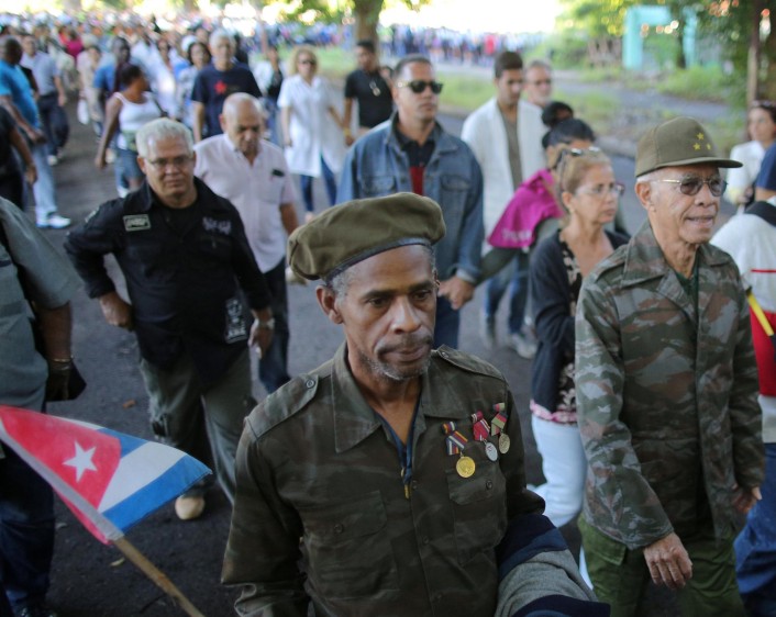 Los uniformes que usó Castro son replicados hoy en homenaje. FOTO REUTERS