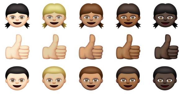 Serían 5 los nuevos tonos de piel para los emoticones. FOTO AP