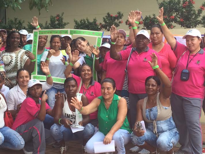 En Apartadó se realizó una de las jornadas en reconocimiento a las madres comunitarias de Antioquia. FOTO cortesía
