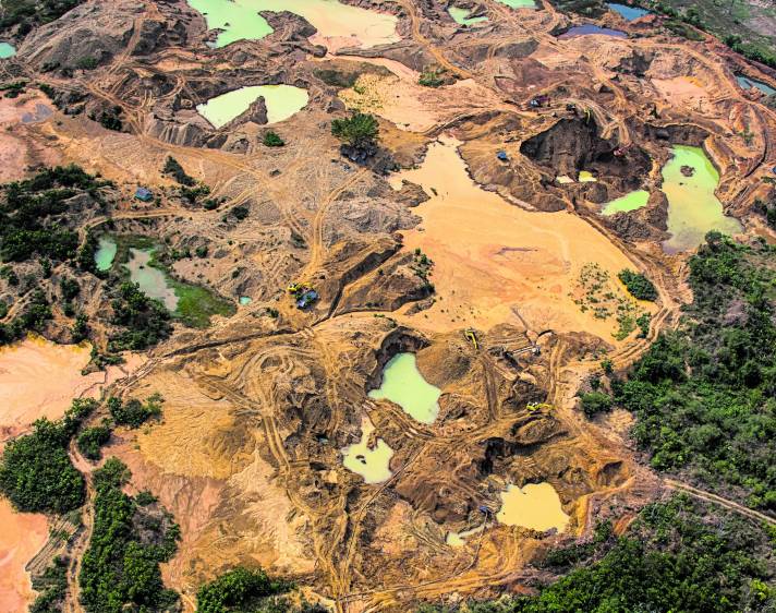 En sitios de Nechí, Caucasia y el Bagre se están removiendo tierras que ya habían sido explotadas. 