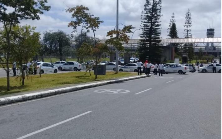 Las protestas del pasado 7 se septiembre afectaron a los usuarios del José María Cordova. FOTO: CORTESÍA