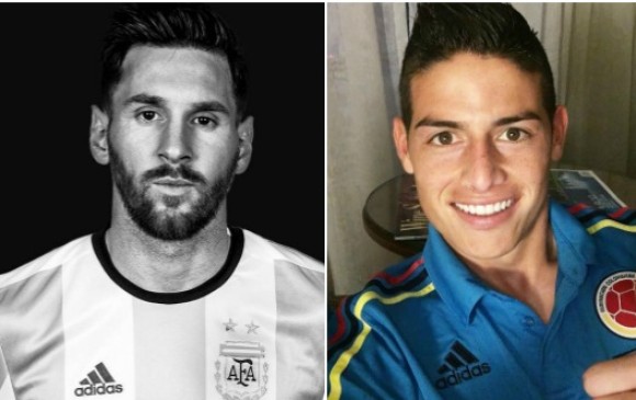 ¿Messi o James?, cada jugador tuvo sus cifras en la Copa América Centenario. FOTOS Instagram