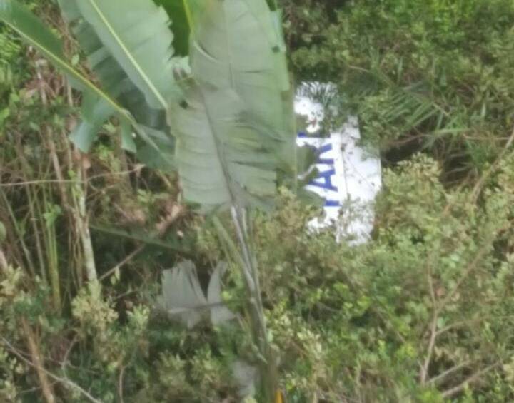La avioneta se desapareció desde el pasado lunes con cinco personas a bordo. FOTO: Cortesía FAC