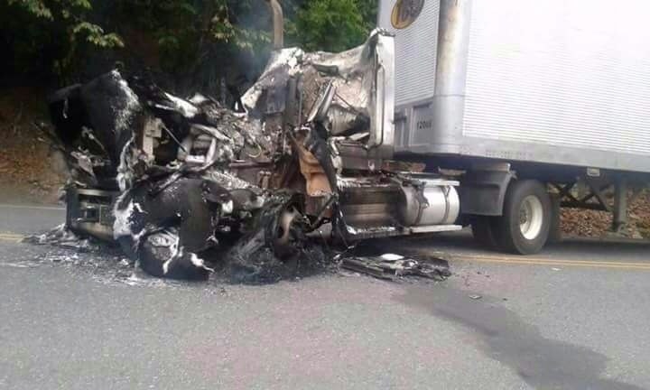 Vía entre Puerto Valdivia y Taraza.FOTO Cortesía ATC