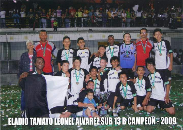 En sus primeros triunfos en la escuela de Eladio Tamayo y Leonel. Luego en Selección Antioquia y Nacional.