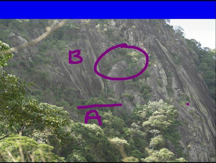 Por lo riesgoso de la montaña, los bomberos señalaron los puntos concretos en donde debían actuar.