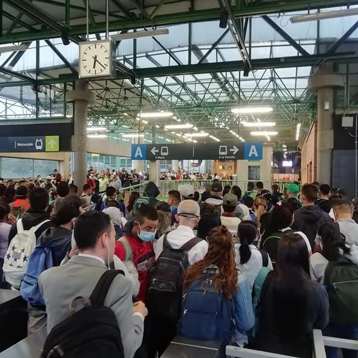Estación del metro de Medellín. FOTO CORTESÍA