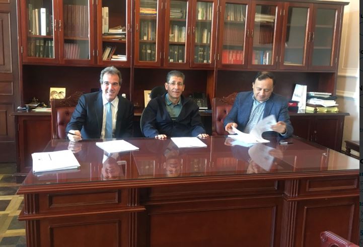 Los congresistas Samy Merheg y Juan Carlos Rivera radicaron el proyecto que pretende unificar las elecciones regionales con la de Congreso. FOTO COLPRENSA