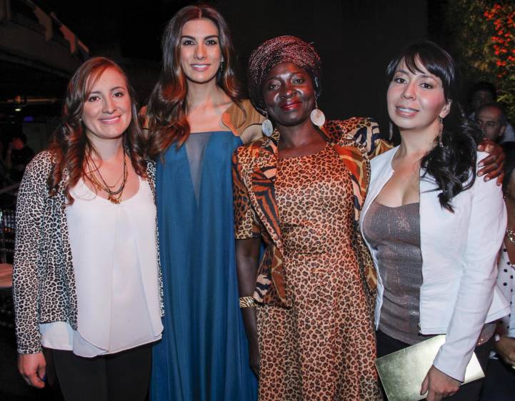 Karen Cruz, Andrea Serna, Emilia Valencia y Carolina Forero. Foto Cámara Lúcida.