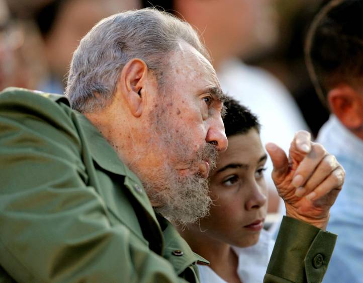 Fidel Castro acompañó a Elian González en distintos momentos de su vida. FOTO REUTERS