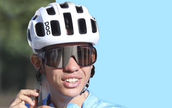 Sergio Higuita, joven que ya le da batalla a los grandes del pelotón. En Imola espera ser protagonista. FOTO FEDECICLISMO