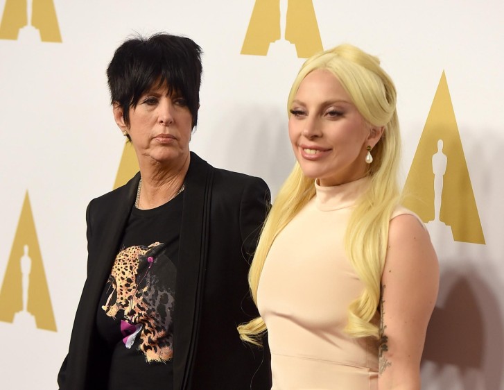 Lady Gaga y Diane Warren está nominadas por Mejor canción original “Til it happens to you” de la cinta The hunting ground. FOTO AFP