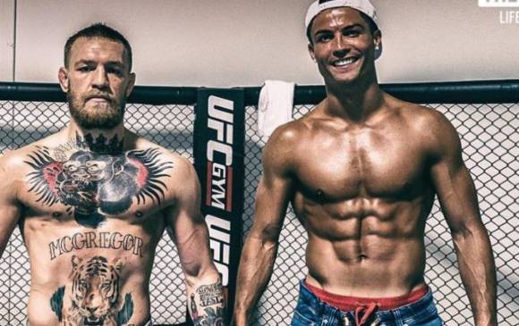 Conor McGregor y Cristiano Ronaldo tienen una buena amistad desde hace varios años. FOTO: INSTAGRAM CRISTIANO RONALDO