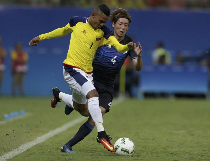 El delantero Arley Rodríguez ingresó en el partido pasado y le dio un nuevo aire a Colombia en Brasil. Foto Reuters