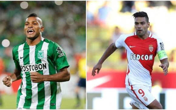 El goleador de la Suramericana y el del Mónaco, por estadísticas, son los de un mejor 2016. FOTOS Juan Antonio Sánchez y AFP