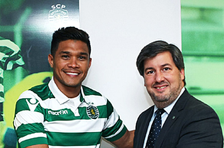 El delantero internacional colombiano Teófilo Gutiérrez, de 30 años, dejará el River Plate para fichar por tres temporadas con el Sporting de Lisboa. 