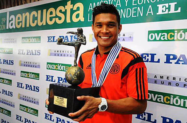 Teófilo cerró un gran 2014, campeón con River y figura de la Selección Colombia. FOTO COLPRENSA