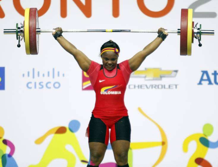 Los buenos resultados en los Panamericanos de Toronto-2015 le mostraron a Ubaldina Valoyes que aún tenía fuerzas. FOTO Archivo 