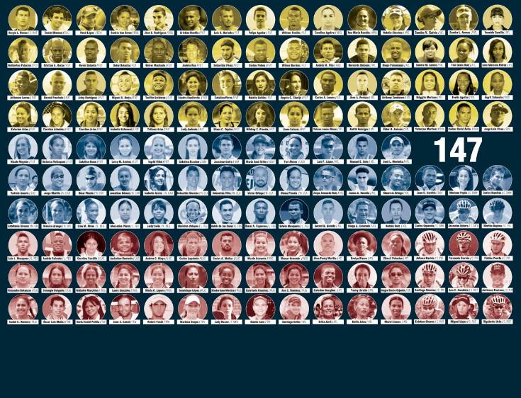 Histórica participación olímpica de Colombia