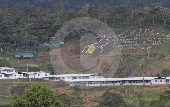 Otro de los reclamos de Farc tienen que ver con las construcciones no terminadas en sus zonas de ubicación. FOTO donaldo zuluaga