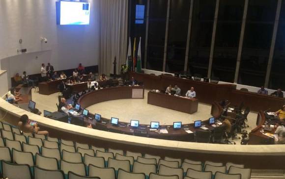 El proyecto de acuerdo 300 fue aprobado en primer debate en el Concejo de Medellín. FOTO CORTESÍA @MigueAQuintero