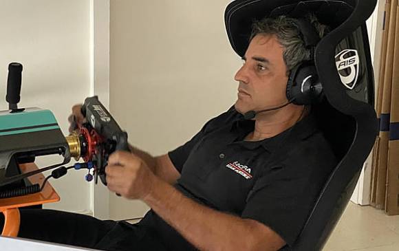 Juan Pablo Montoya, piloto bogotano, de 44 años de edad. FOTO cortesía fedeautos