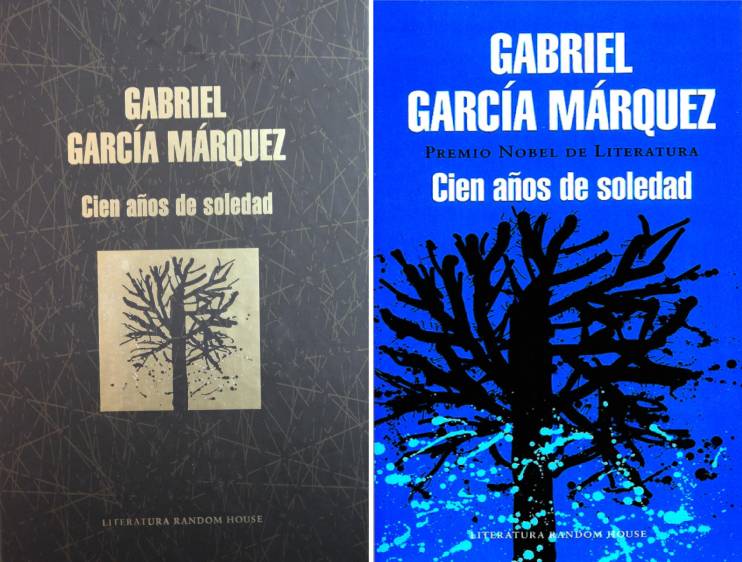 Random House adquirió los derechos y reeditó la obra en 2014, incluyendo ediciones de lujo de algunos de sus libros, como esta, de Cien años de soledad. 