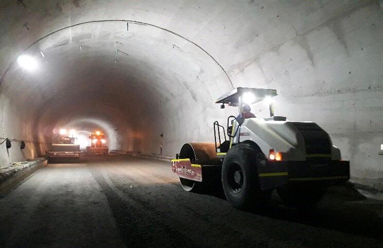 Túnel de Sinifaná, calzada izquierda. FOTO CORTESÍA ANI