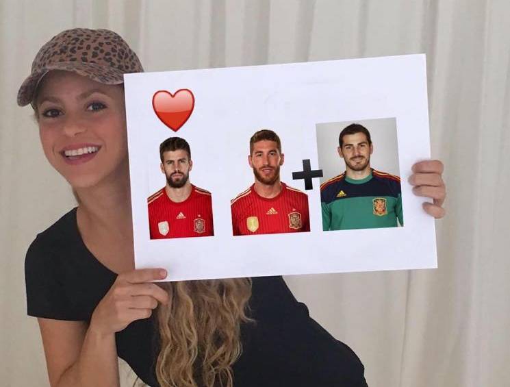 FOTO Tomada de la cuenta de Instagram de Shakira