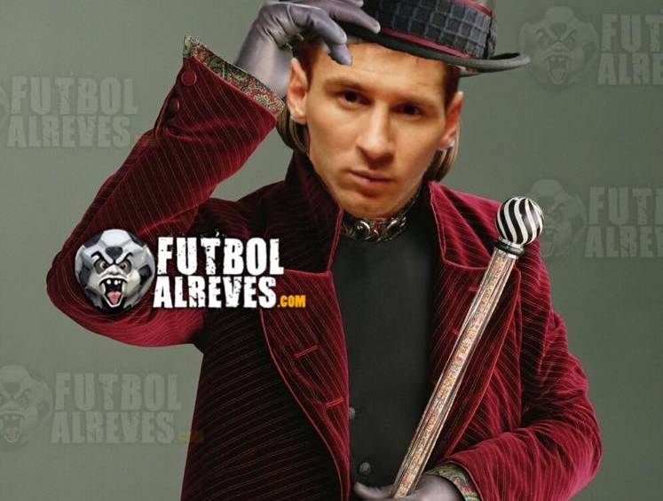 Messi, uno de los “memes” del día por su look
