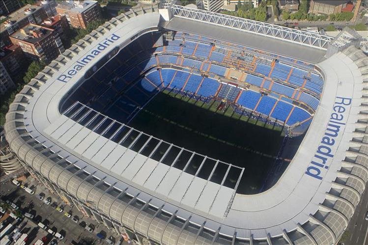 Estadio Santiago Bernabéu de Madrid. FOTO EFE