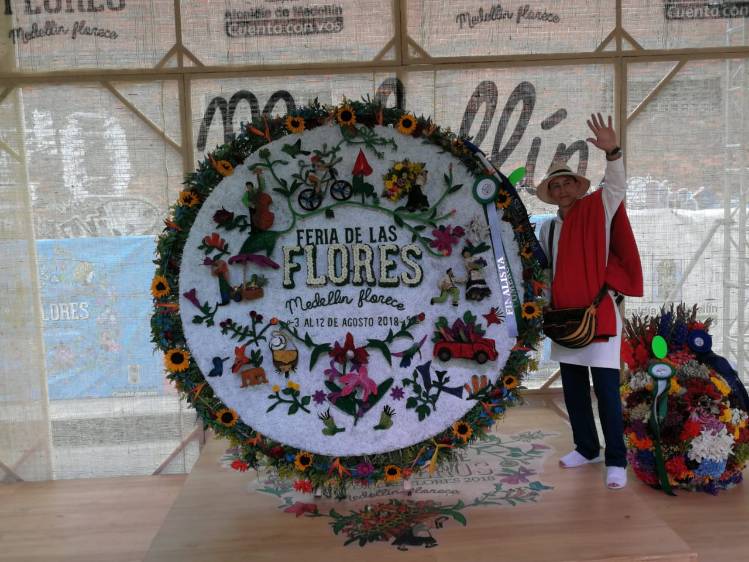 La silleta ganadora de la categoría Comercial. FOTO JUAN DAVID ÚSUGA