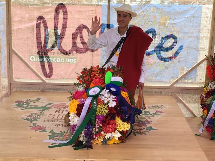 Sebastián - ganador en la categoría Junior - es sobrino de Jhon Jairo Grajales, el ganador en la categoría Tradicional. FOTO ESTEBAN VANEGAS