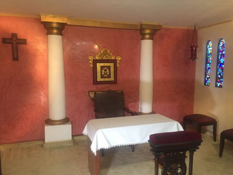 La sala adjunta a la habitación. FOTO CORTESÍA