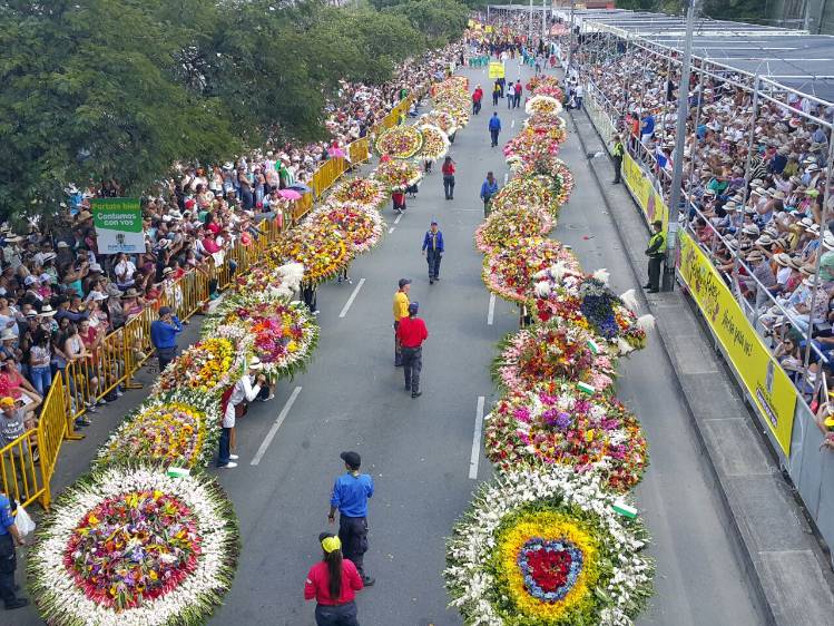 Recorrido del Desfile de Silleteros cambió en 2016
