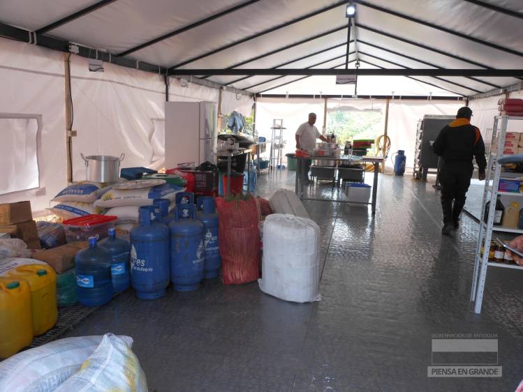 Punto en Anorí. Foto Cortesía Gobernación