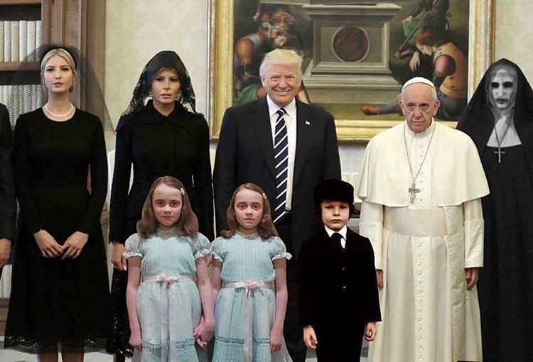 Los memes de la visita de Trump al Vaticano