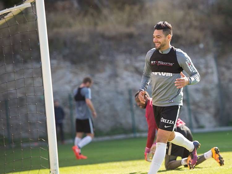 Falcao compartió en sus redes sociales el regreso a los entrenamientos hace un par de días. FOTO Instagram.com/Falcao