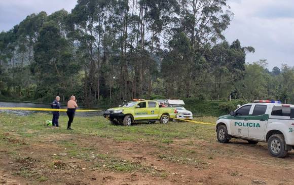 El accidente ocurrió en un lago cercano a la Institución Educativa Domingo Savio. 