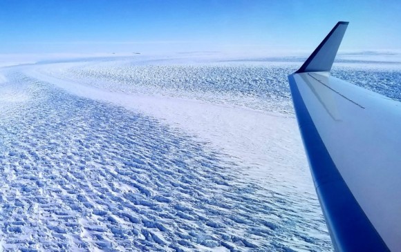 La Nasa también ha alertado del peligro en la Antártica del glaciar Denman. FOTO AFP