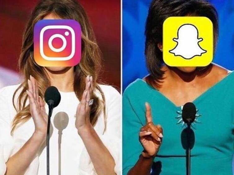 ¡Alguien tiene que ponerle un stop a Instagram! Primero copia a Snapchat y ahora a Periscope. Es la Melania Trump de las redes sociales. FOTO @TavoAlama