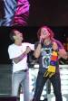 Un momento emocionante con dos grandes cantando juntos. Foto Cámara Lúcida.