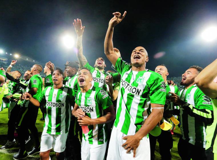 Alexis Henríquez celebró su segunda Copa Libertadores. La había ganado con Caldas Foto Juan A. Sánchez