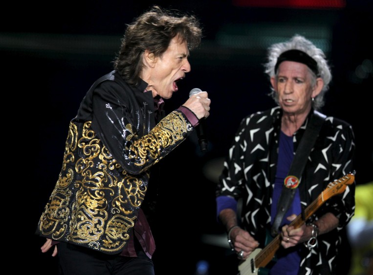 Jagger es un aficionado a la moda. Él y Richards tienen su propio estilo. FOTO Reuters