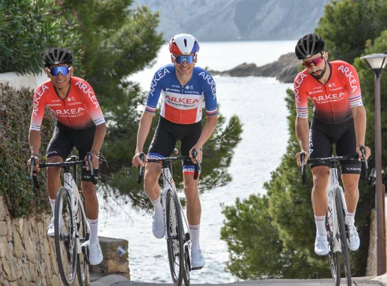 Arkea-Samsic, equipo de Nairo Quintana, invitado al Tour de Francia. Foto: tomada del twitter oficial de Arkea-Samsic. 